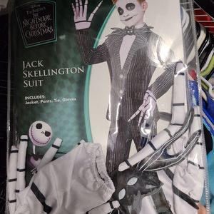 Jack skellington Halloween costume boy medium